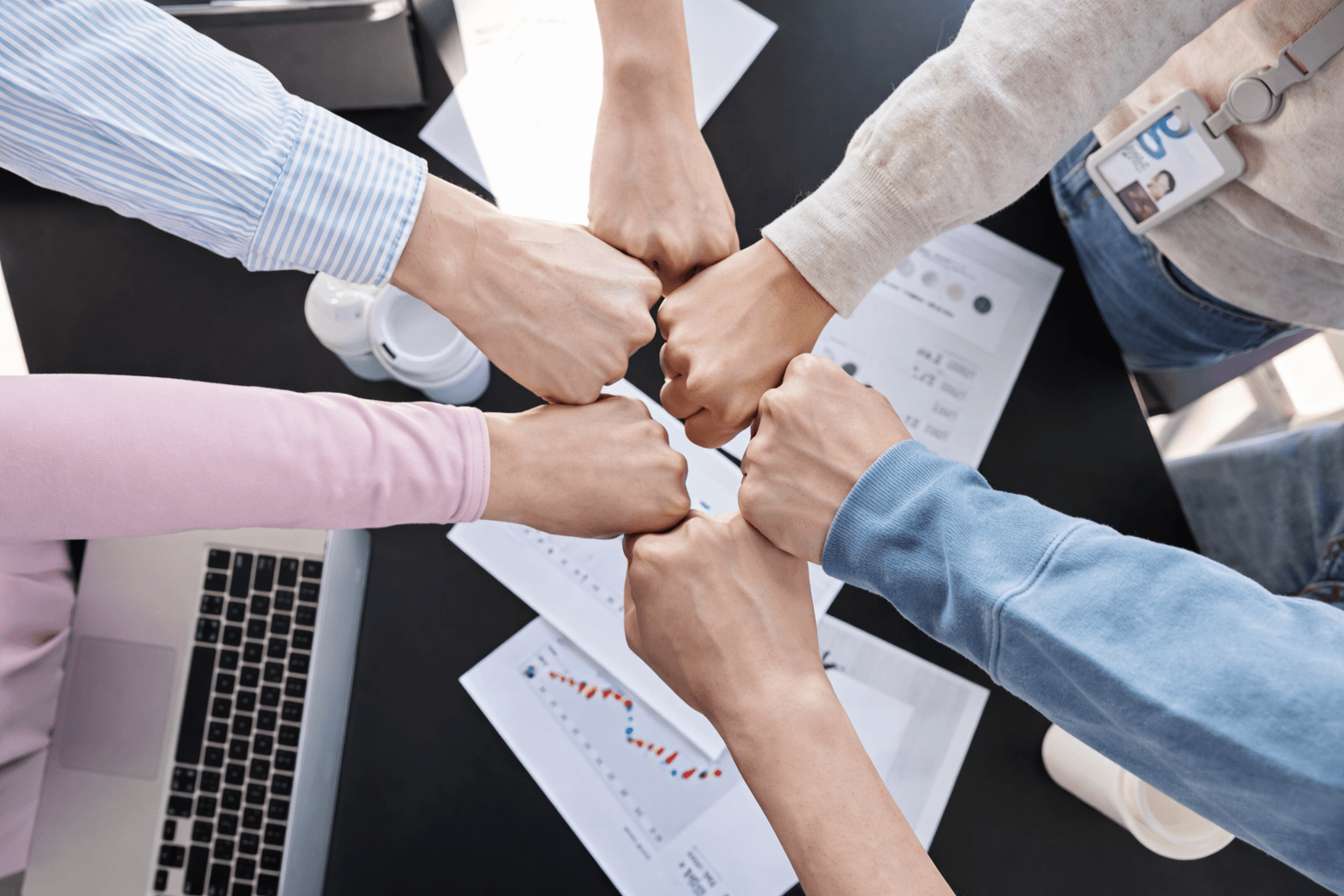 담당자 배정 및 목표 설정 visual