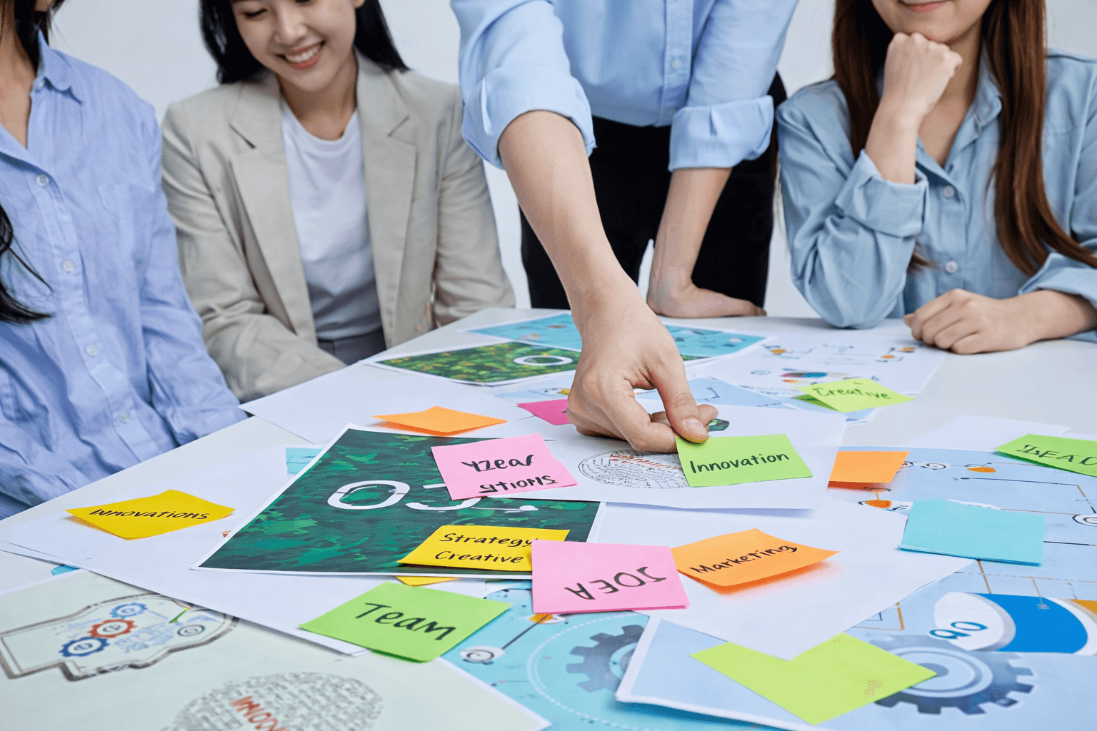 마케팅 전략수립 visual